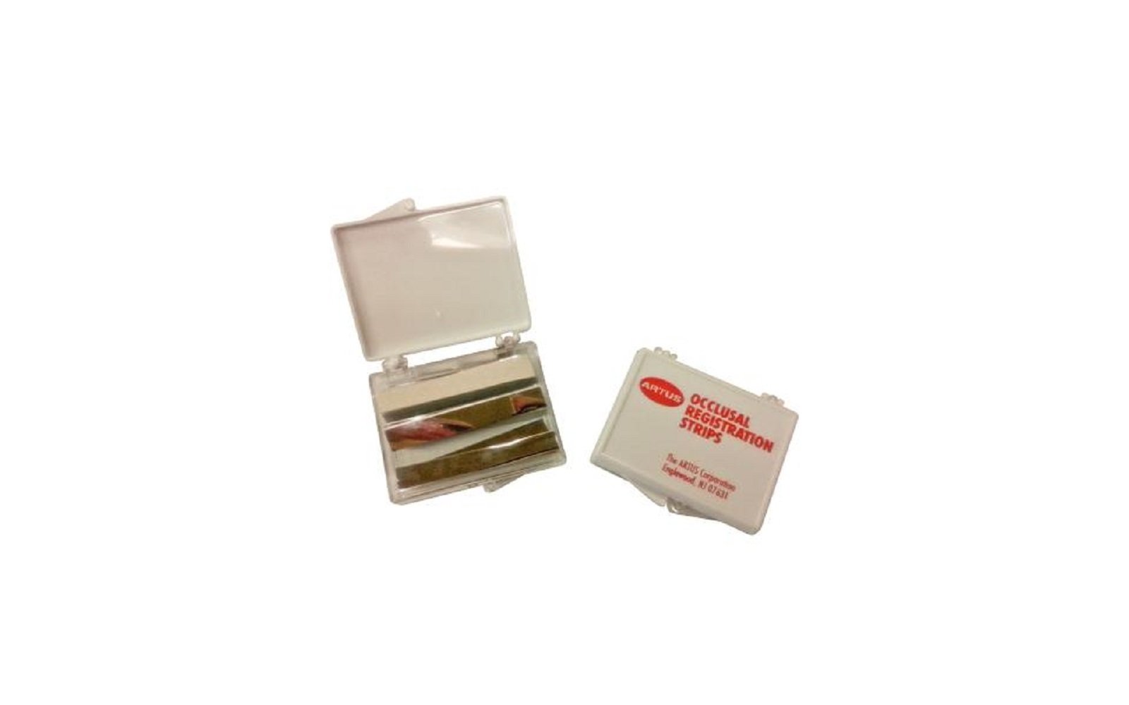 Occlusal registration strips – 12. 7 microns, 300 strips/box