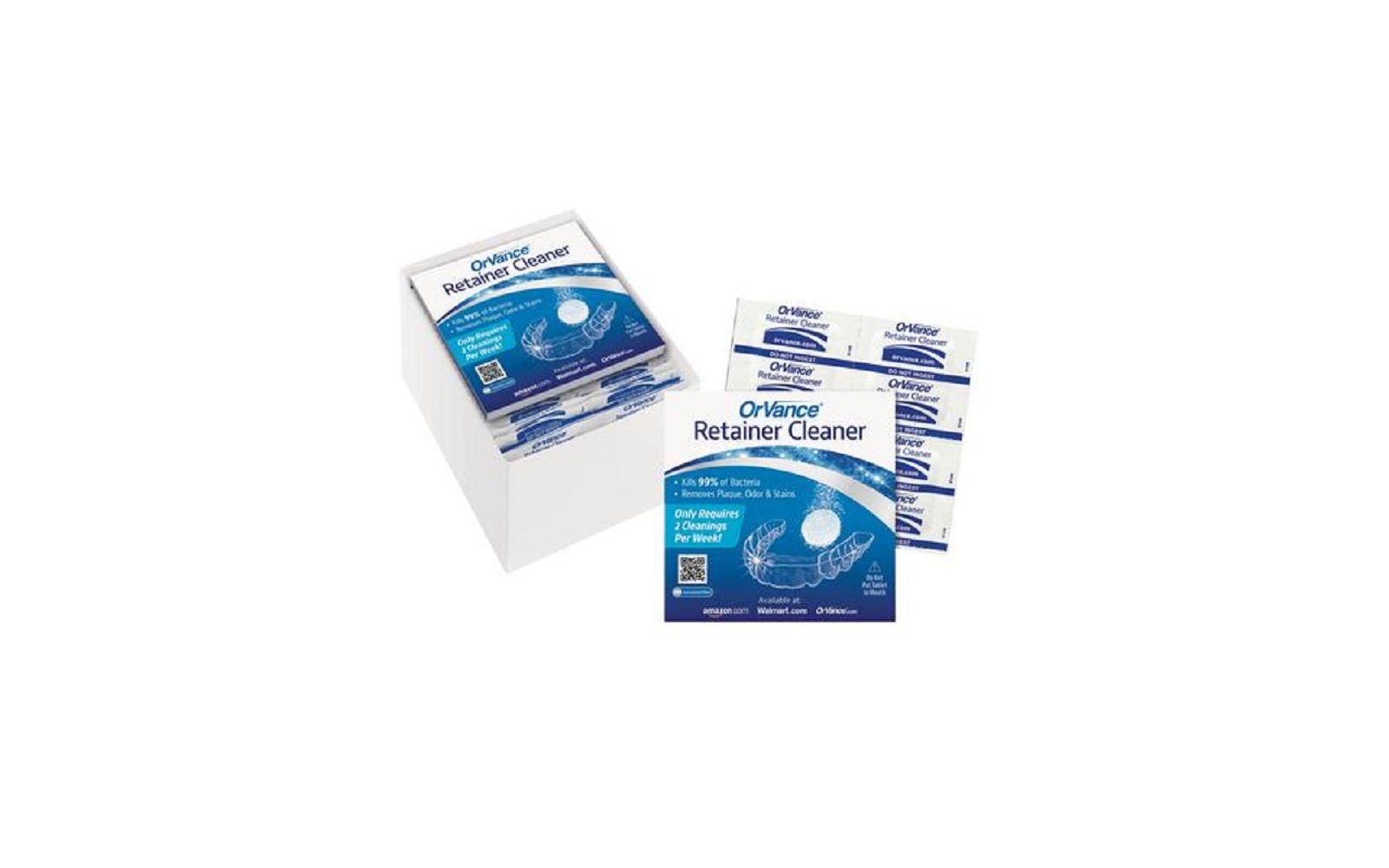 Orvance® retainer cleaner tablets - orvance llc