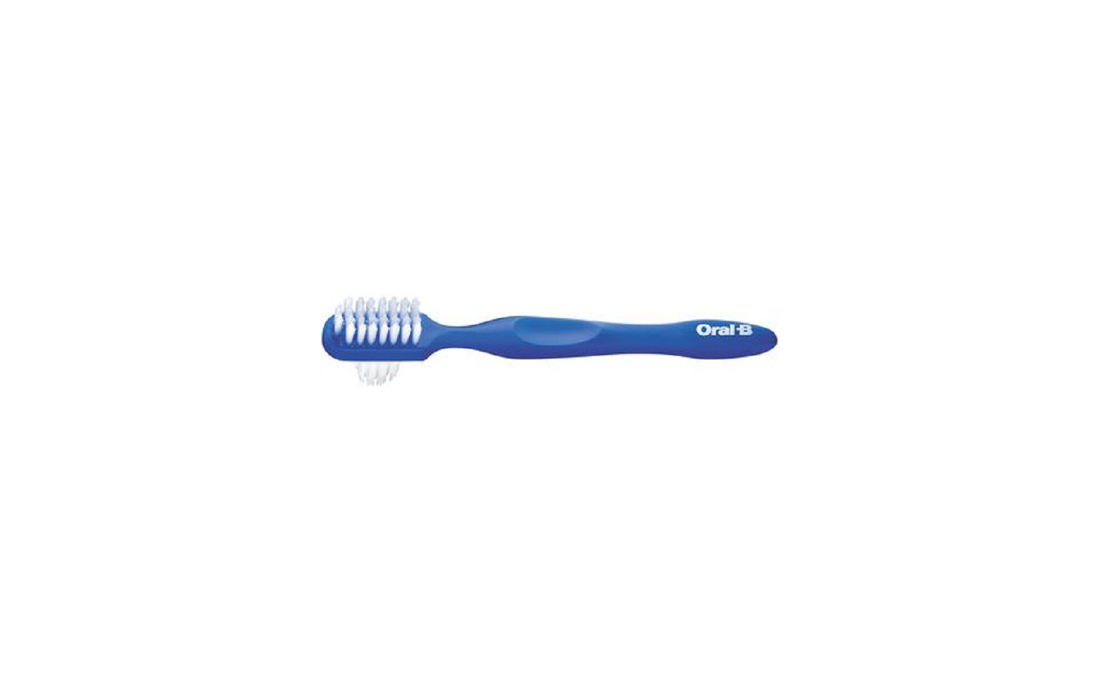 Oral-b® denture brush, 6/pkg