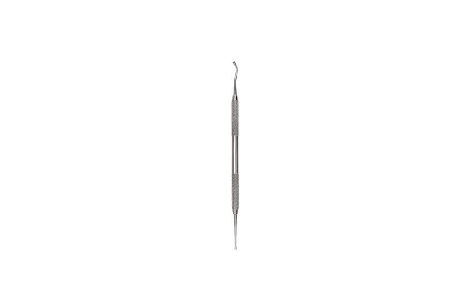 Orthodontic ligature director plugger, double end