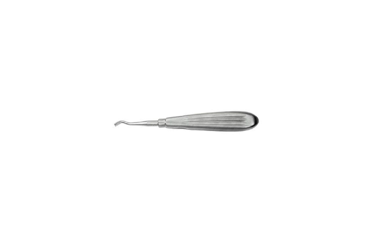 Orthodontic small tip band pusher scaler, single end