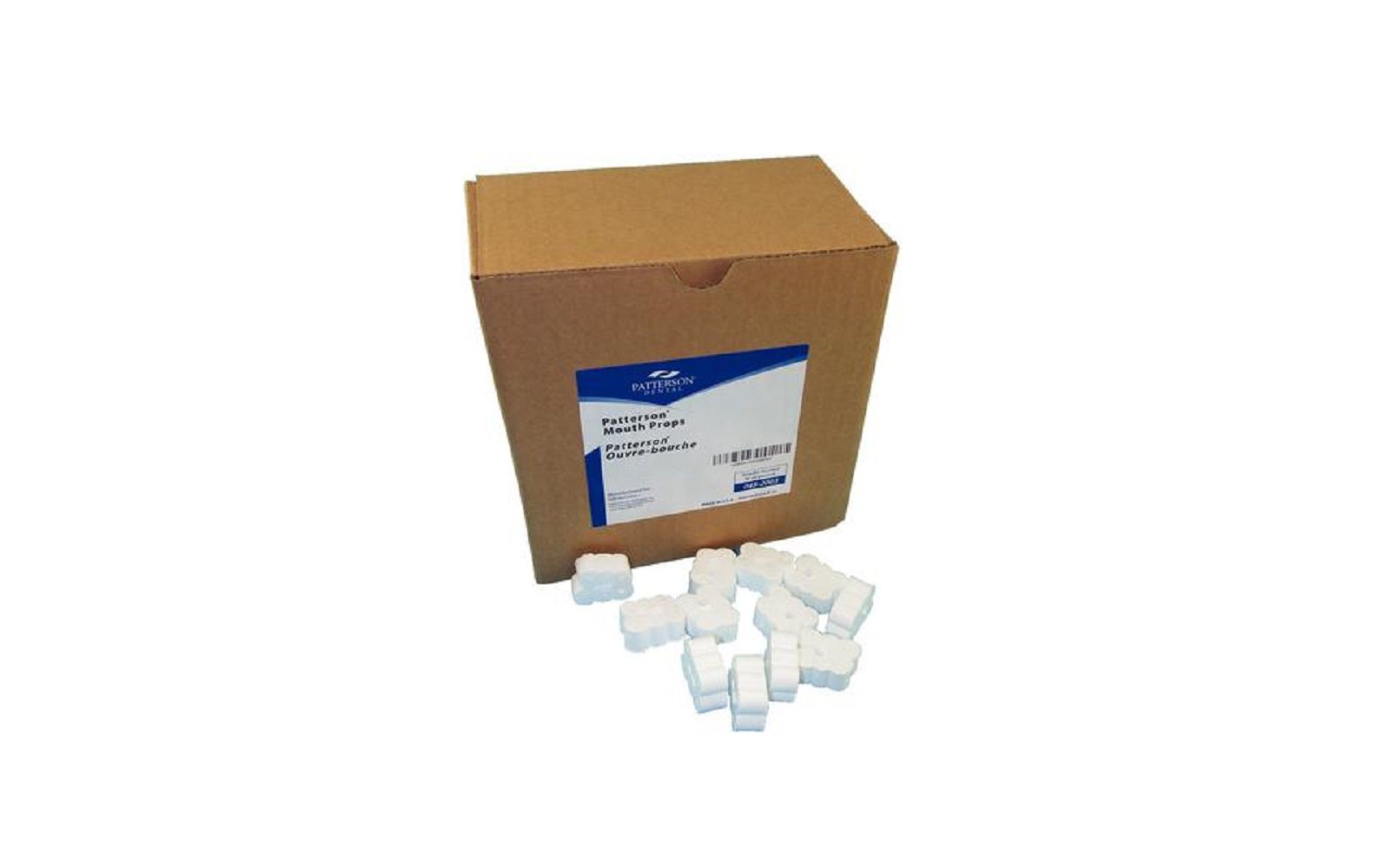 Patterson® disposable mouth props – 100/pkg