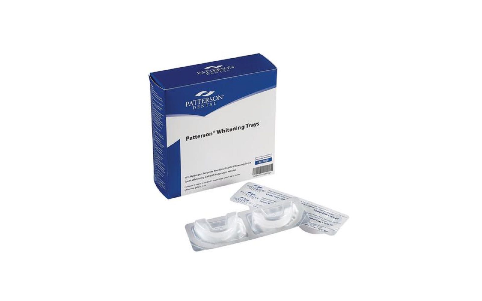 Patterson® pre-filled whitening trays