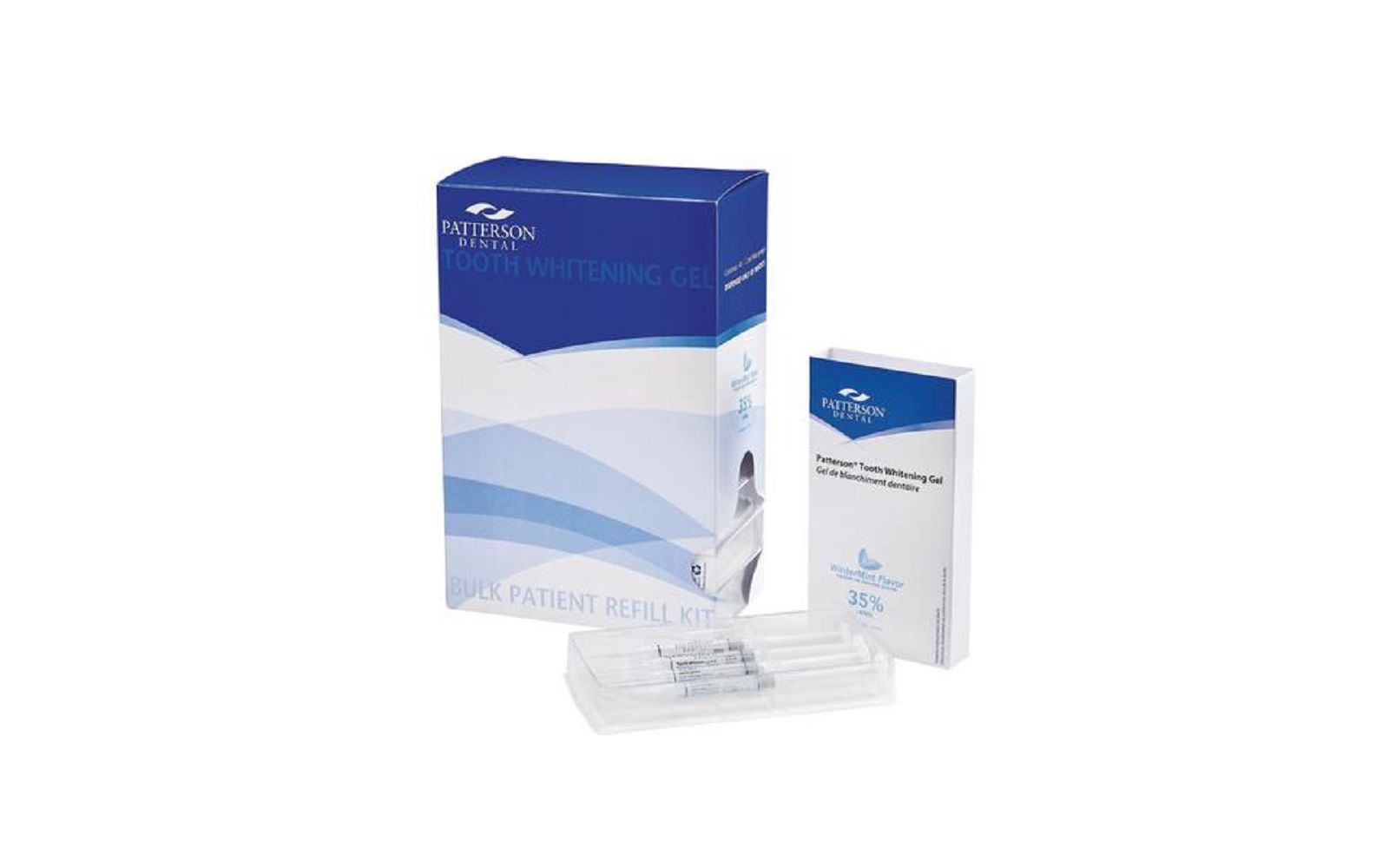 Patterson® tooth whitening gel bulk kit, wintermint flavor - patterson dental supply