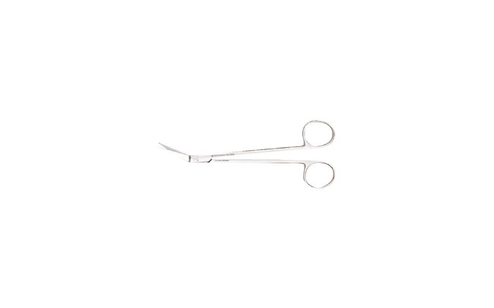 Patterson® surgical scissors – kelly gum, 6-1/4", angled, serrated