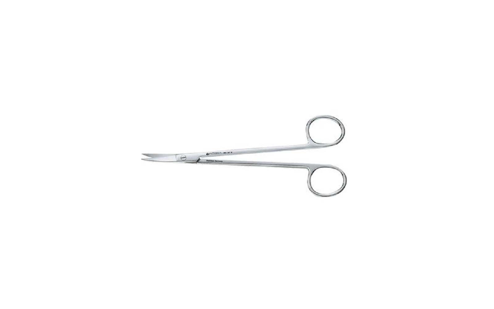 Patterson® surgical scissors – kelly gum, 6-1/4", curved, serrated