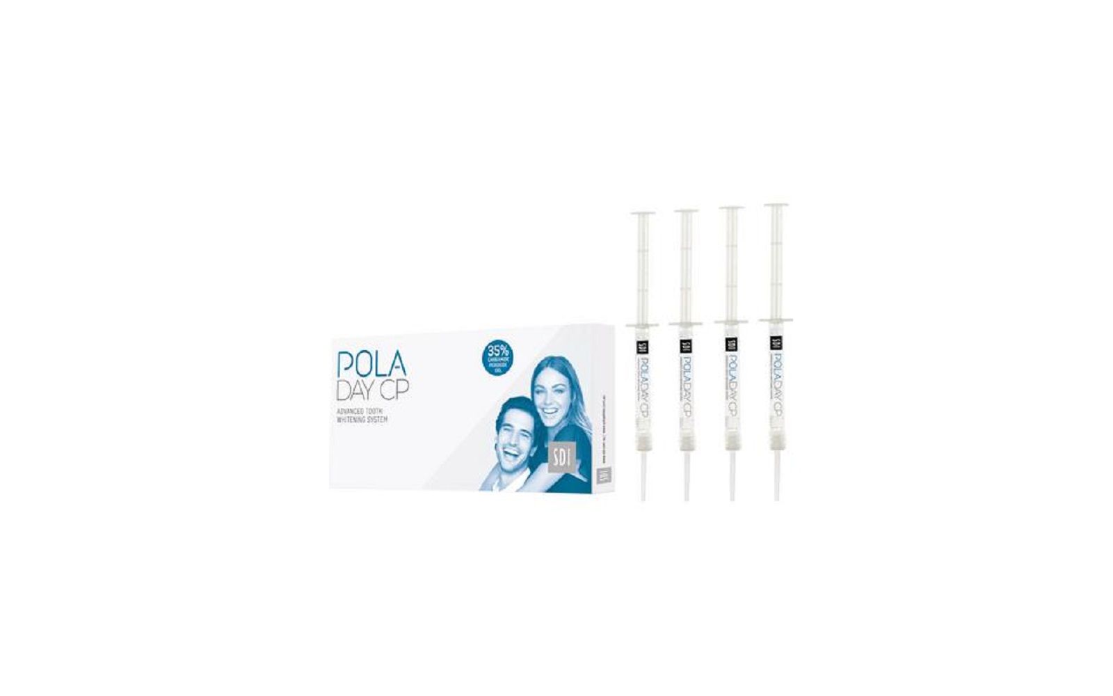 Poladay cp take-home tooth whitening system – 1. 3 g syringe, 4/pkg