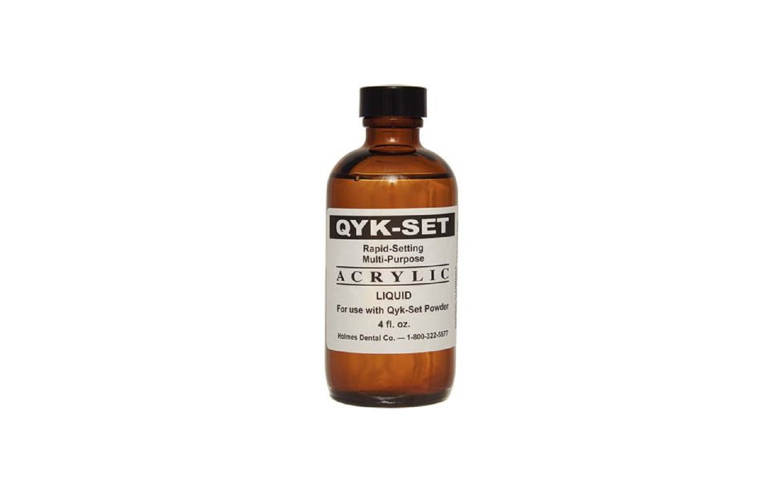 Qyk-set temporary acrylic – liquid, 4 oz