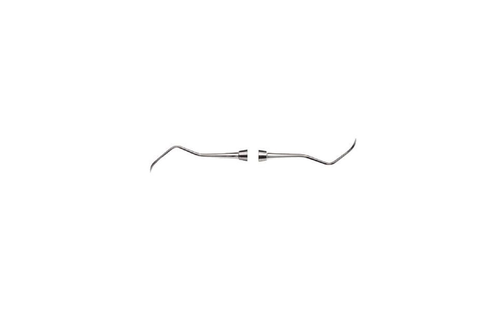 Scalette® – # n135, posterior, standard handle, double end - duralite® colorrings™ handle