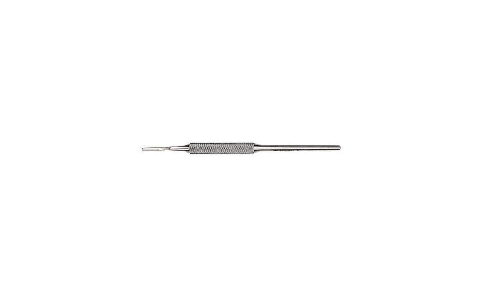 Scalpel handle – stainless steel, round - 5, straight