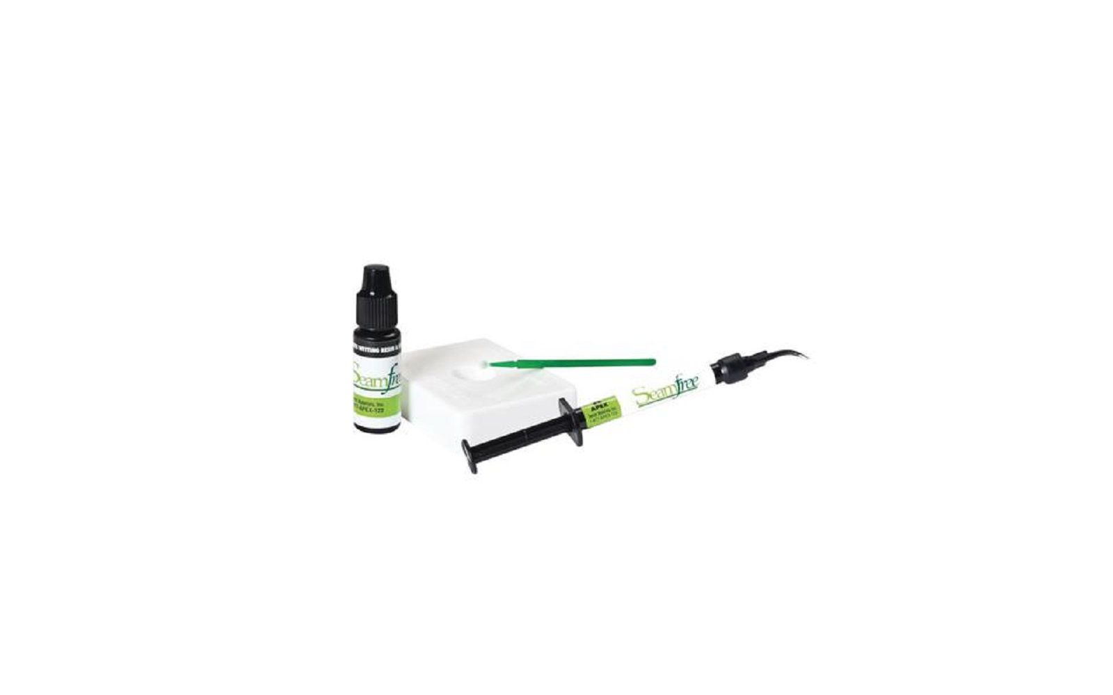 Seamfree composite wetting resin and lubricant 1 syringe kit