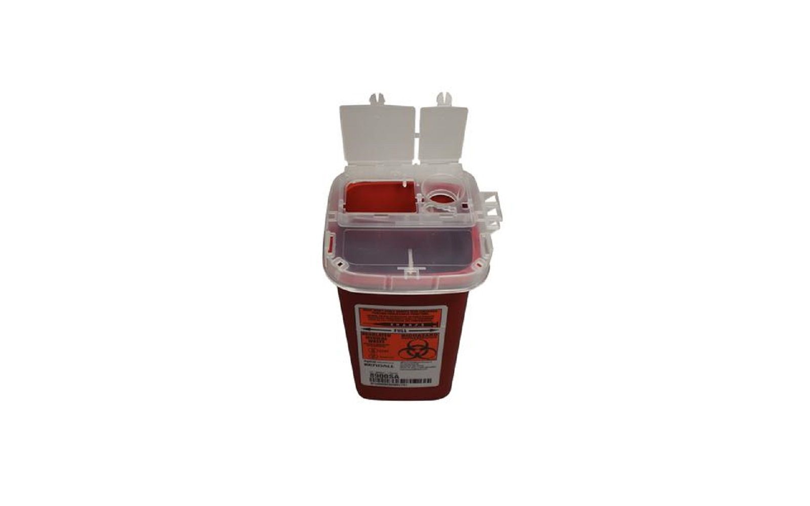 Sharpsafety™ phlebotomy sharps containers - 1 quart, red