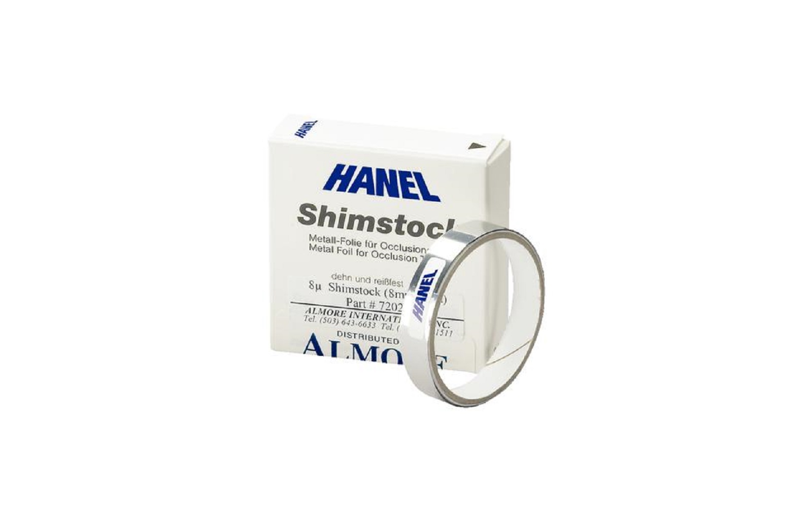 Shimstock occlusion foil