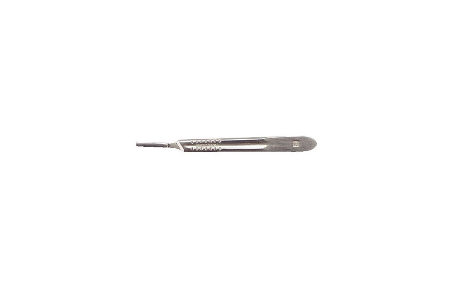 Surgical blade handles - size 4, metal handle