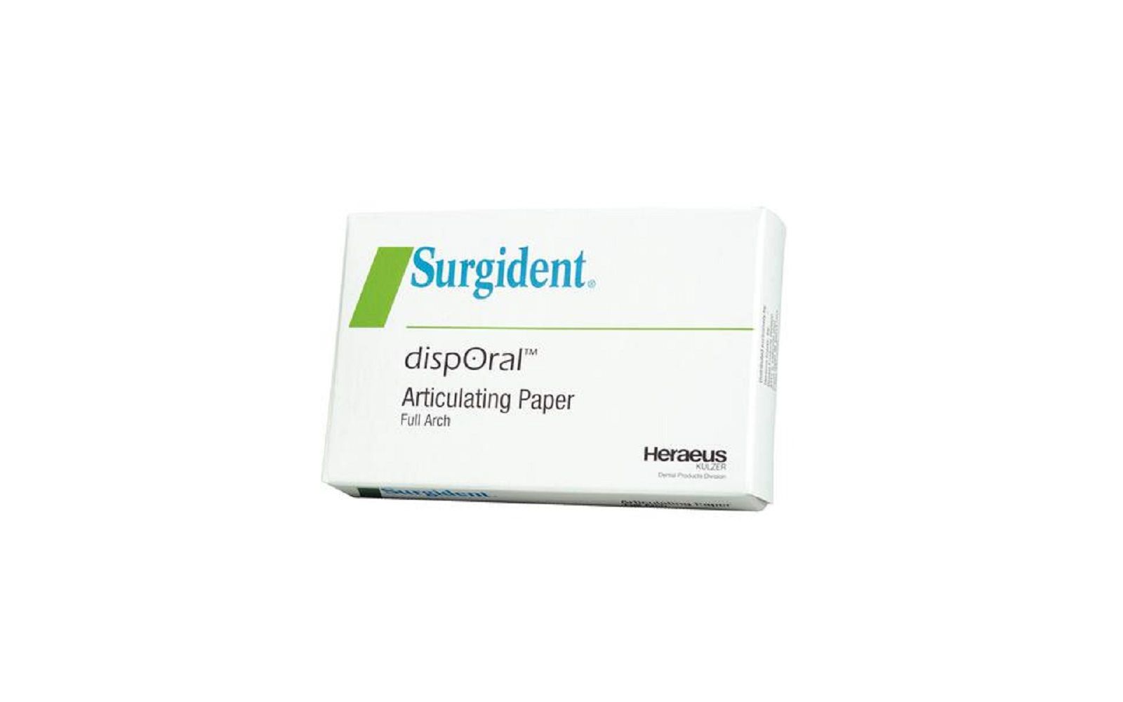 Surgident® disporal™ articulating paper – 72 microns, red/blue - kulzer