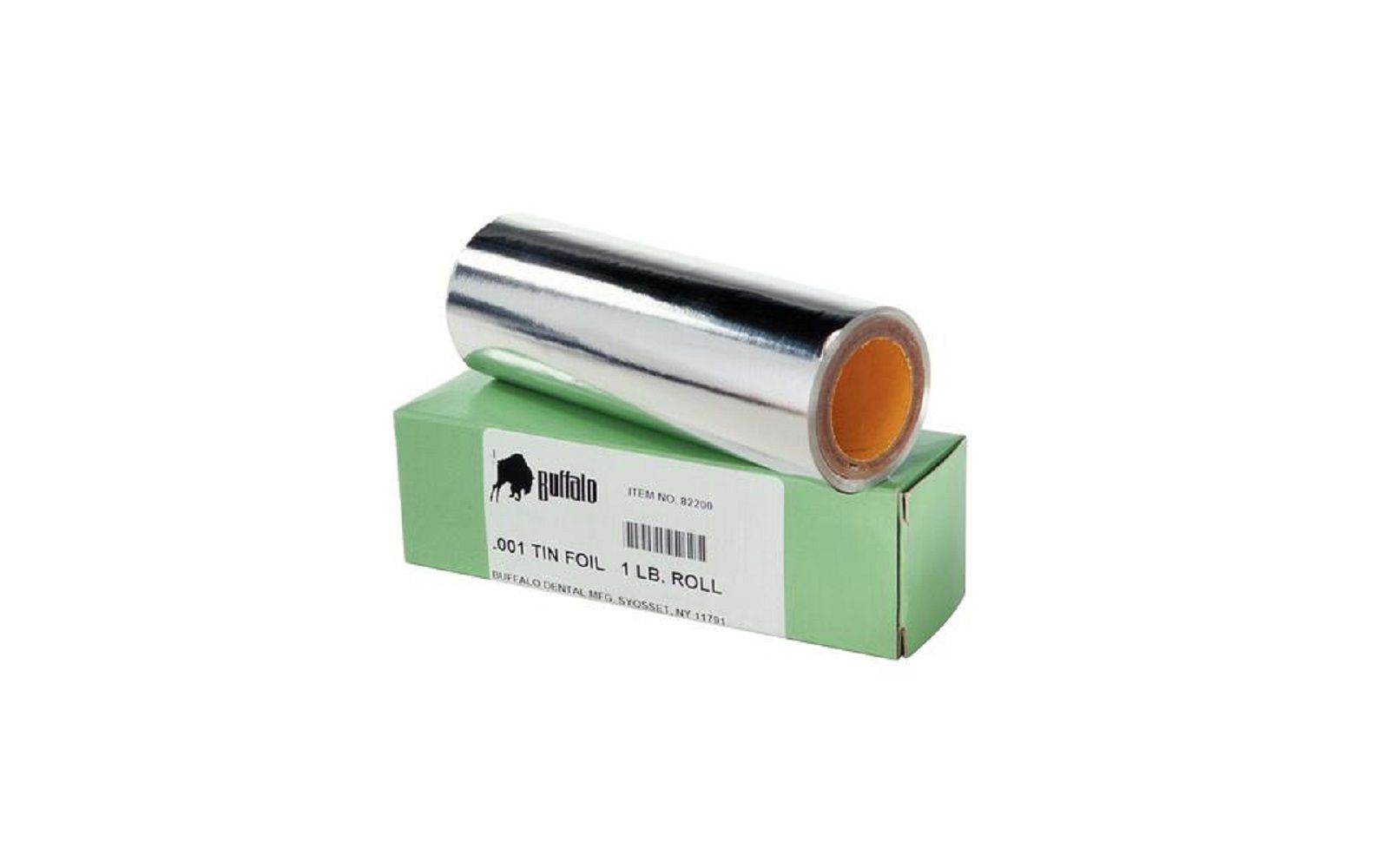 Tin foil – 6" wide, 1 lb roll - buffalo dental manufacturing co inc