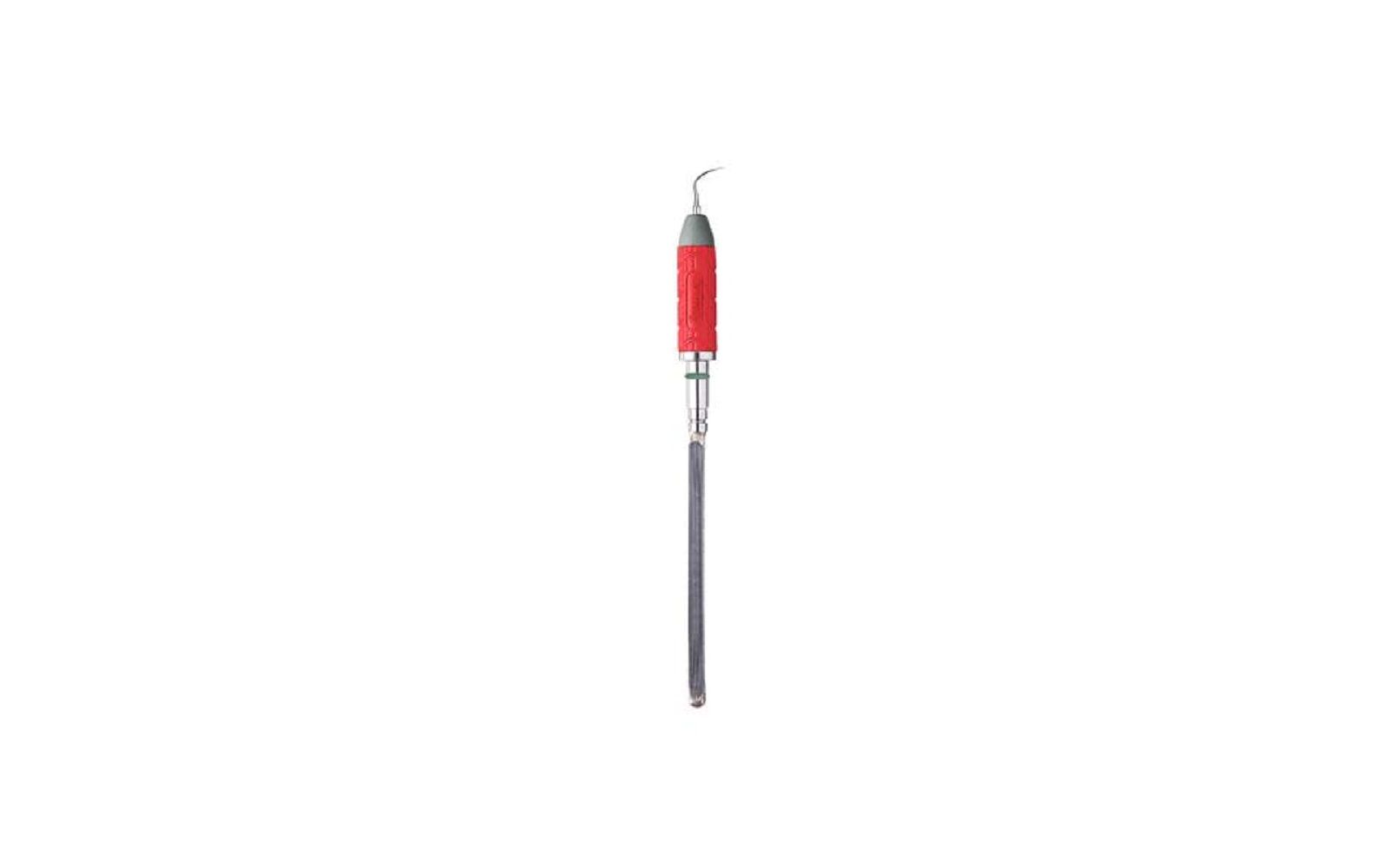 Ultrasonic scaler inserts – after five® swivel direct flow® with resin handle - right, 30 khz, red
