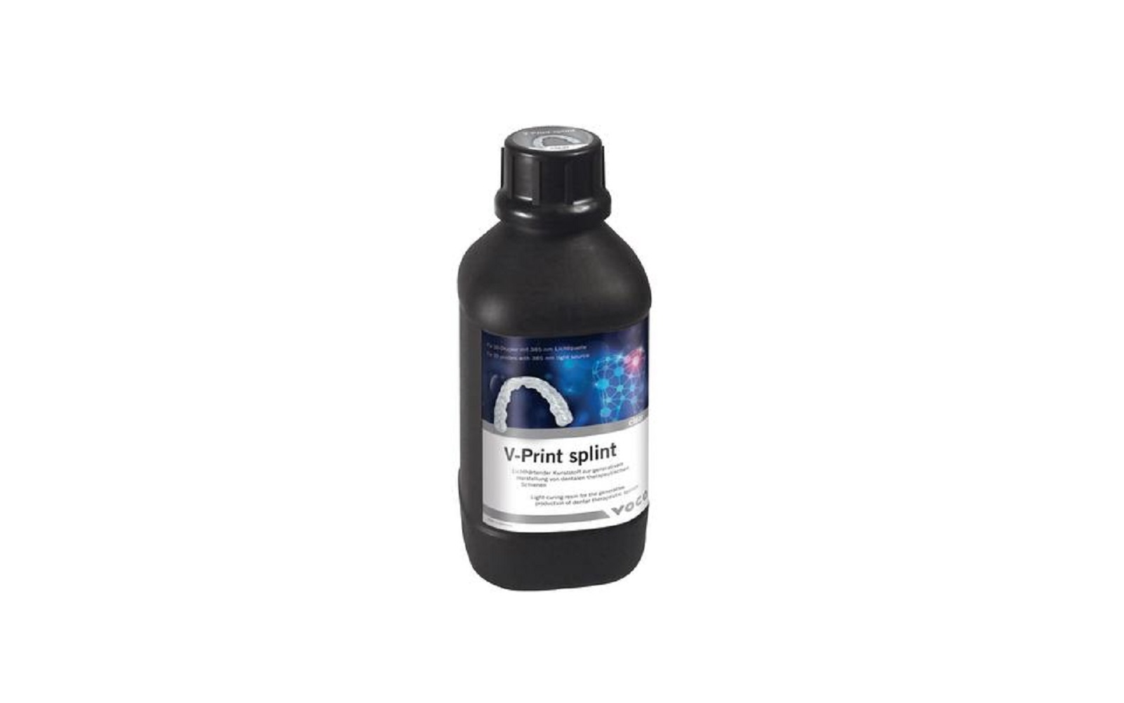 V-print splint resin – clear, 1000 g bottle