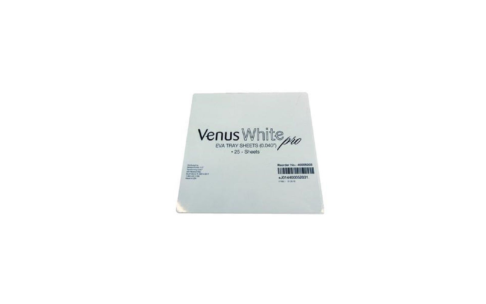 Venus white® pro eva sheets – 0. 040", 25/pkg