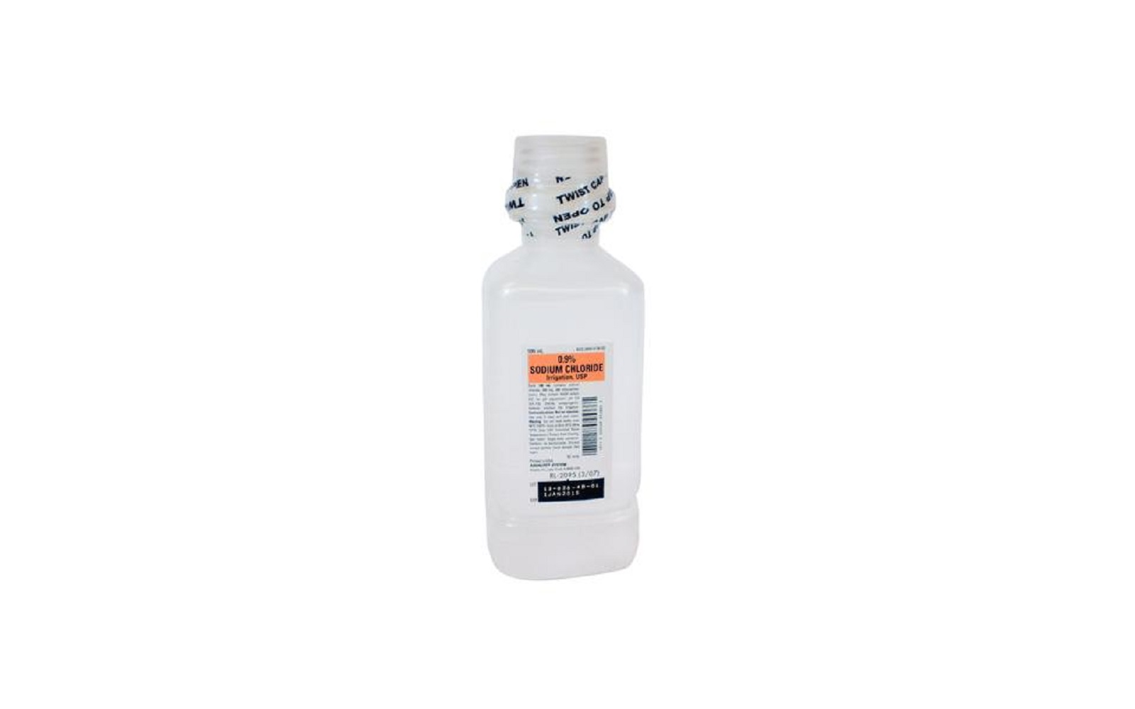 0. 9% sodium chloride irrigation, usp, aqualite™ plastic pour bottle - icu medical inc