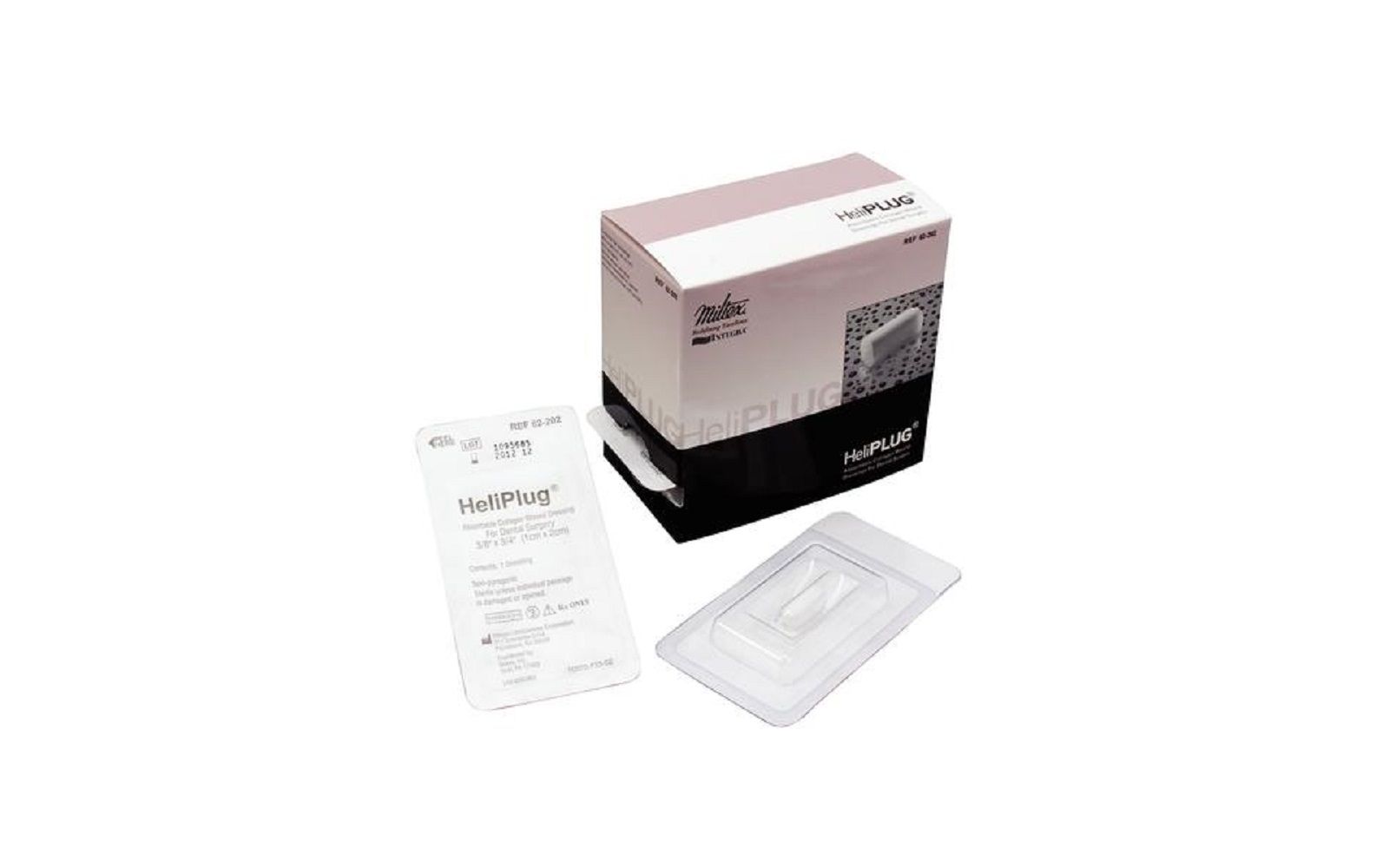 Heliplug® collagen wound dressing – 3/8" x 3/4", 10/ box