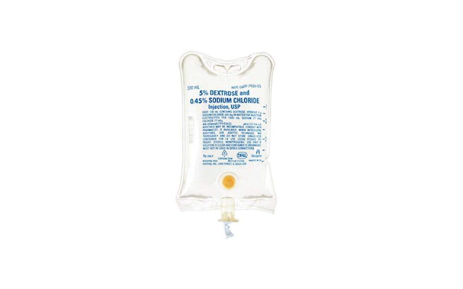 IV-Solution-Dextrose-5-and-0.45-Sodium-Chloride-Injection-USP-500-ml-Container