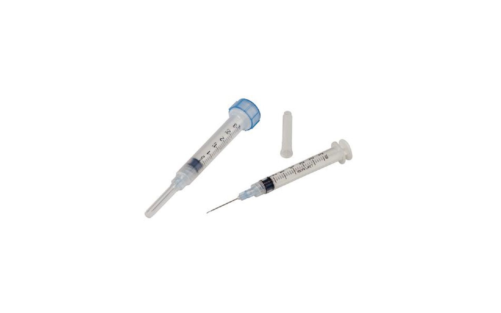 Monoject® 3 ml syringes with needles, 100/pkg - cardinal health