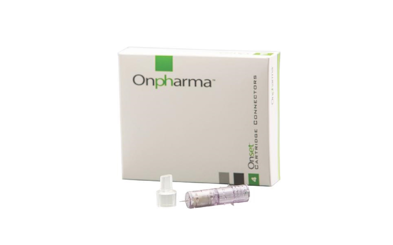 Onset® Anesthetic Buffering System Cartridge Connectors, 4/Pkg