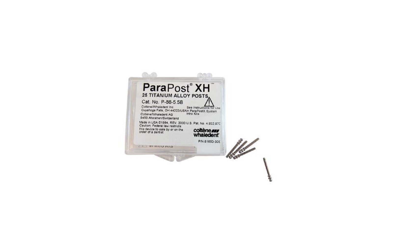 Parapost® xh™ titanium alloy post, refill - coltene