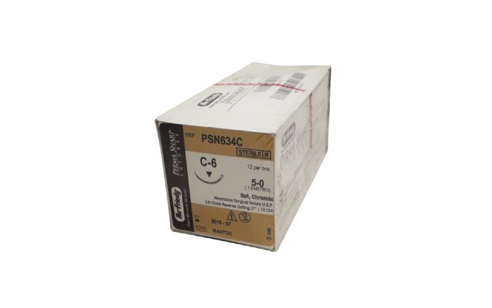 Perma sharp® chromic gut sutures absorbable – reverse cutting - hu-friedy manufacturing co inc