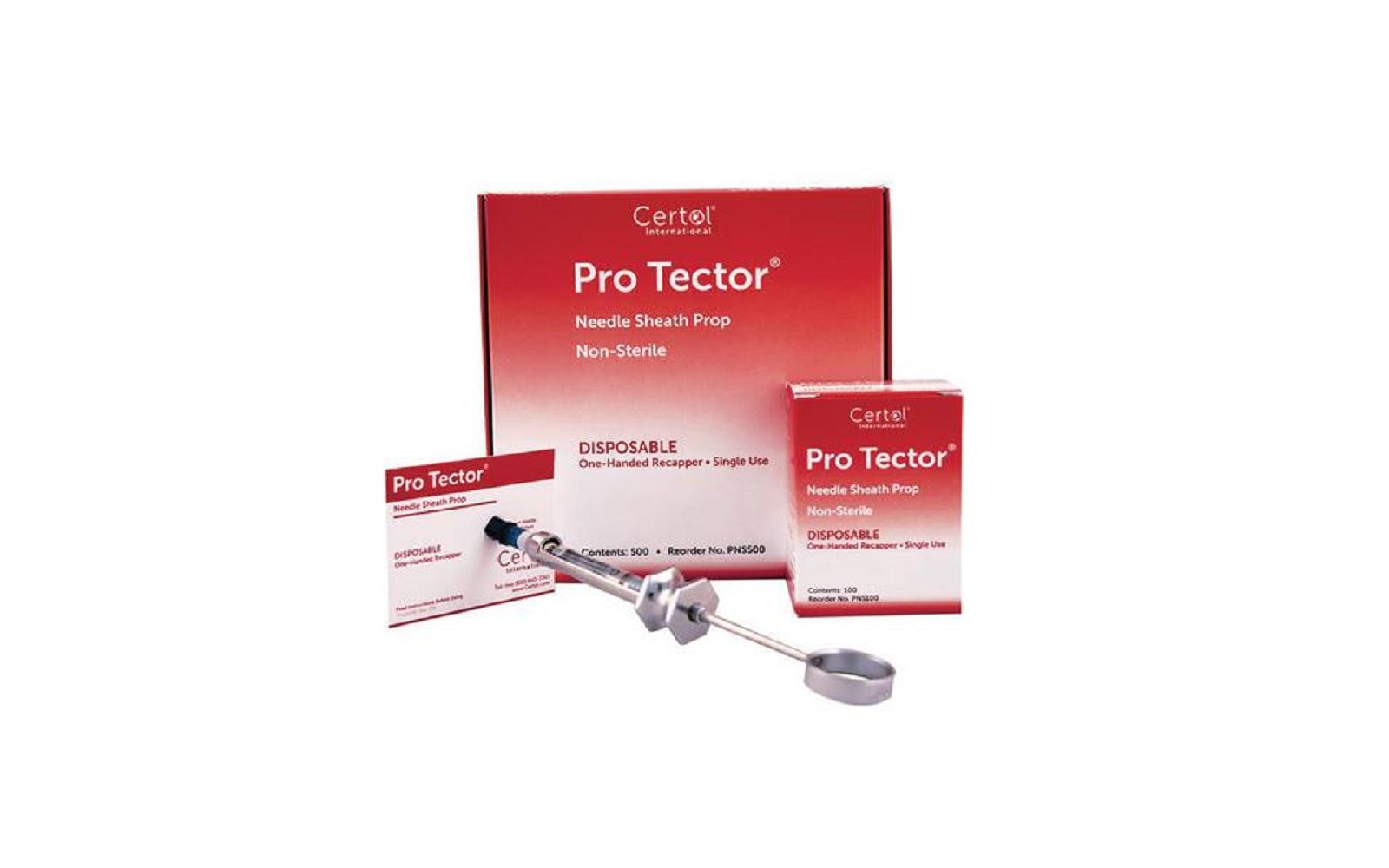 Protector® needle sheath prop, disposable - certol international llc