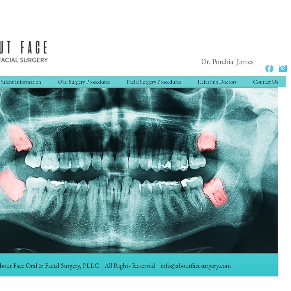 aboutfacesurgery.com screenshot