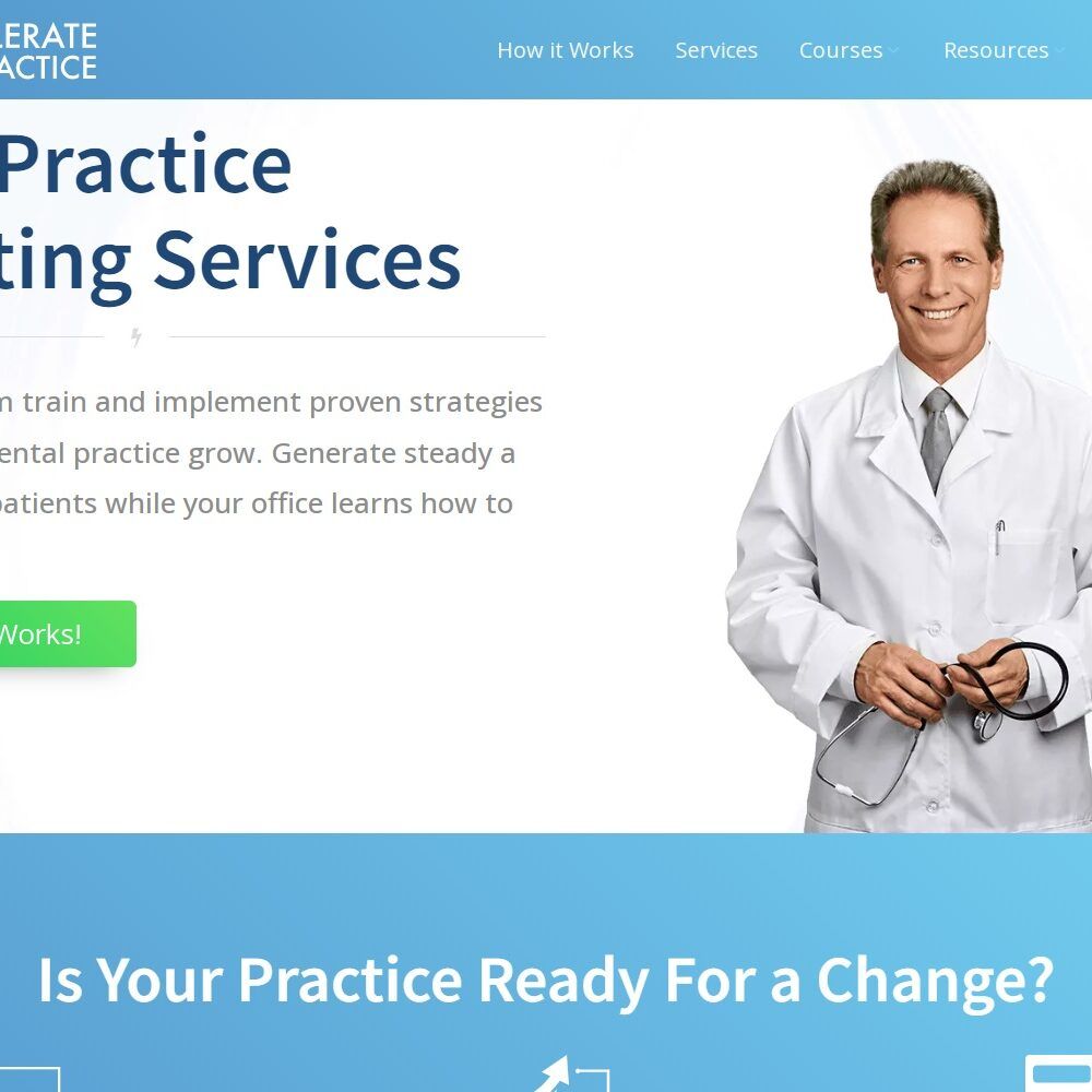 acceleratemypractice.com screenshot
