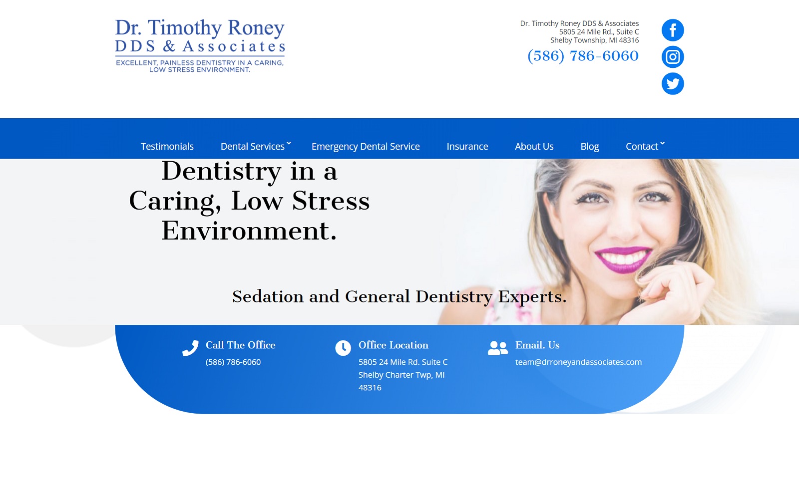 shelbycharterdentist.com screenshot