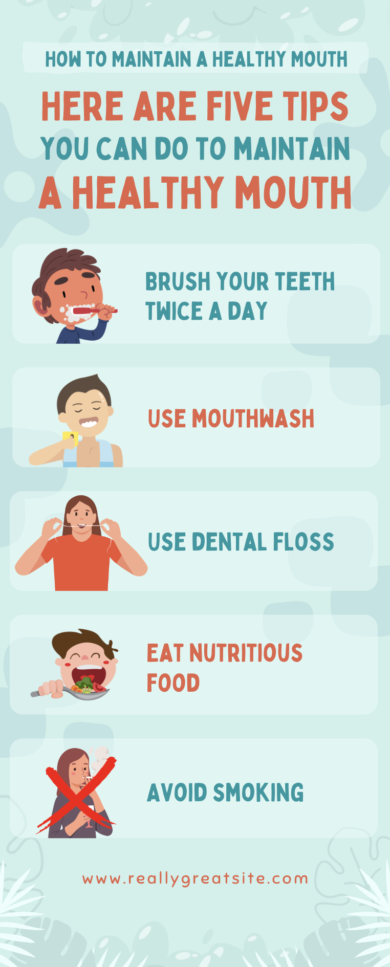 Dental flyer example