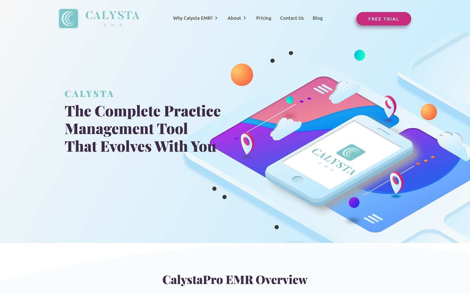 Calystaemr. Com screenshot