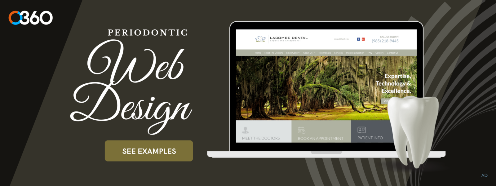 Periodontic web design