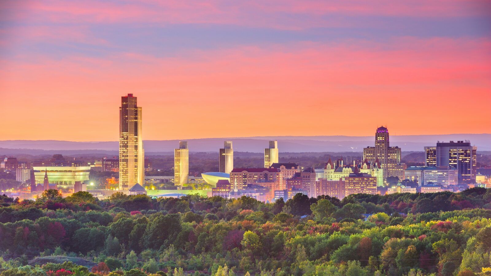 Albany, New York, USA skyline