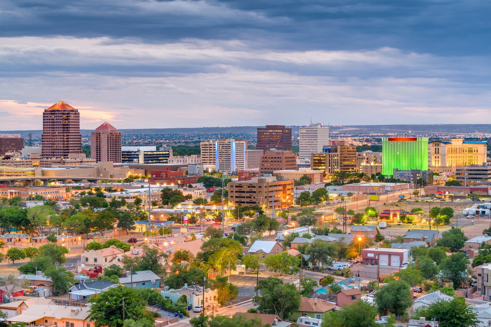 Albuquerque, New Mexico, USA Cityscape