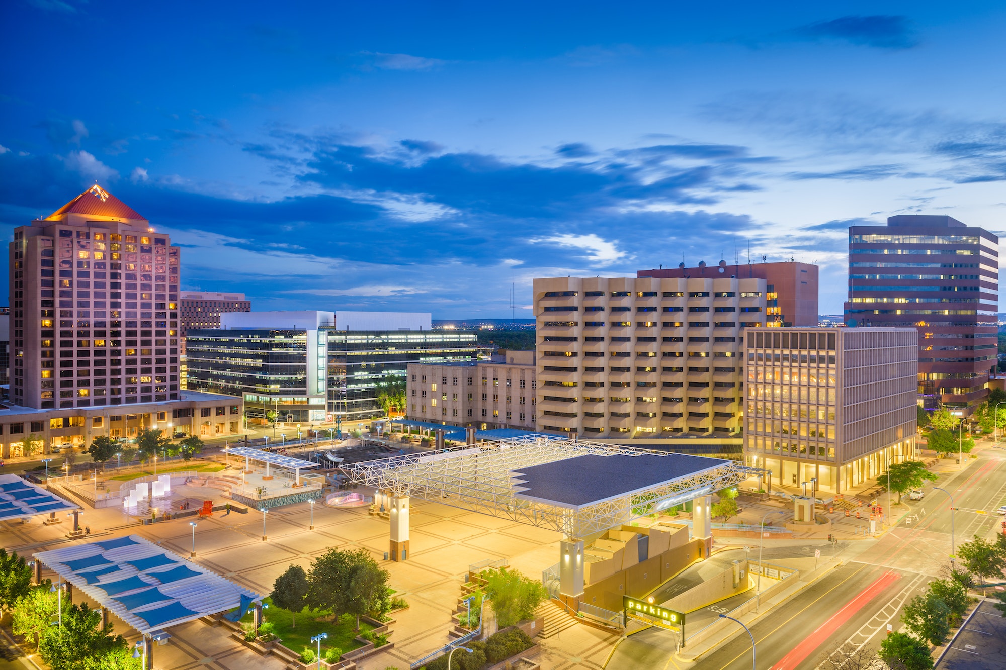 Albuquerque, New Mexico, USA Cityscape