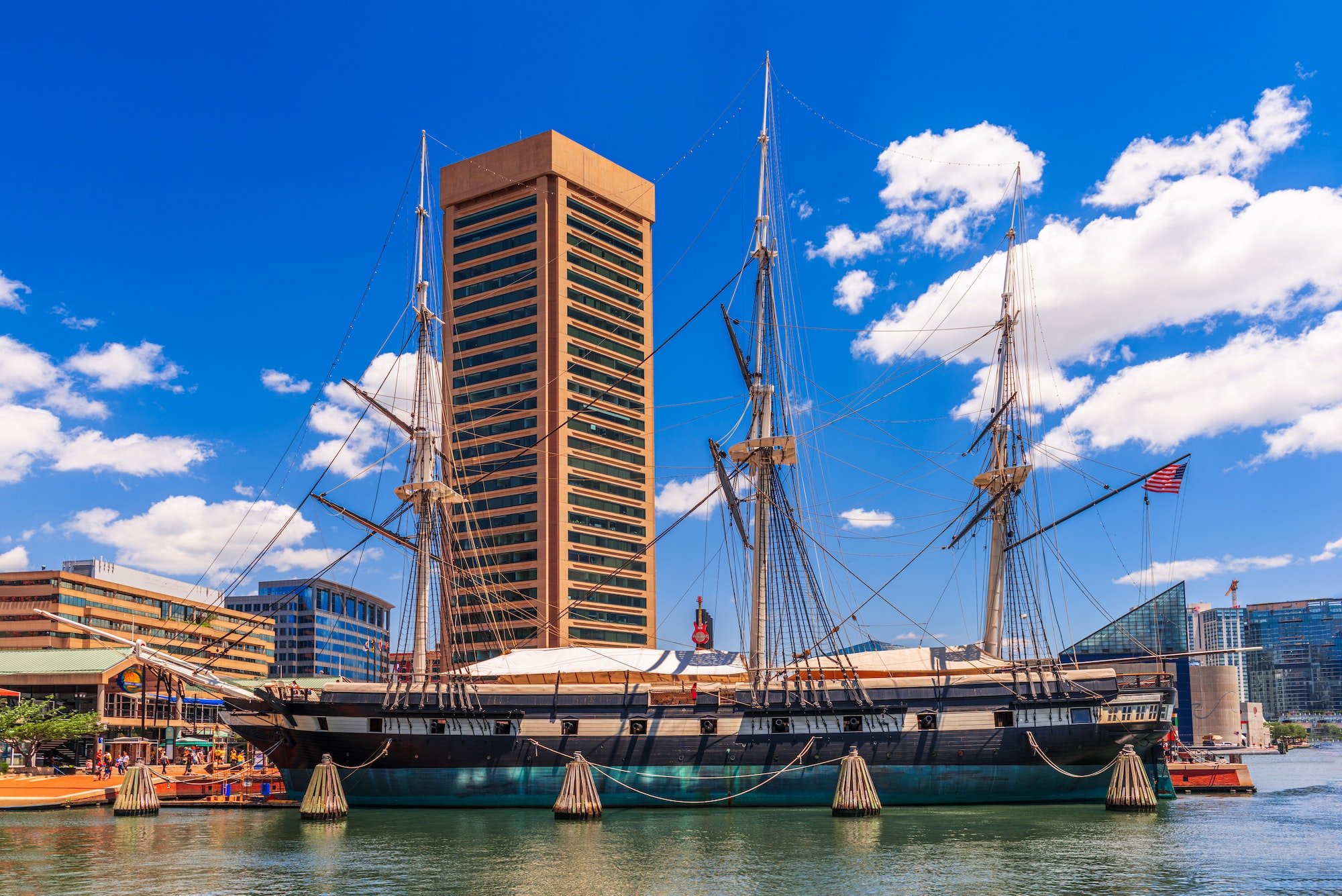 Baltimore, Maryland, USA Skyline on the Inner Harbor