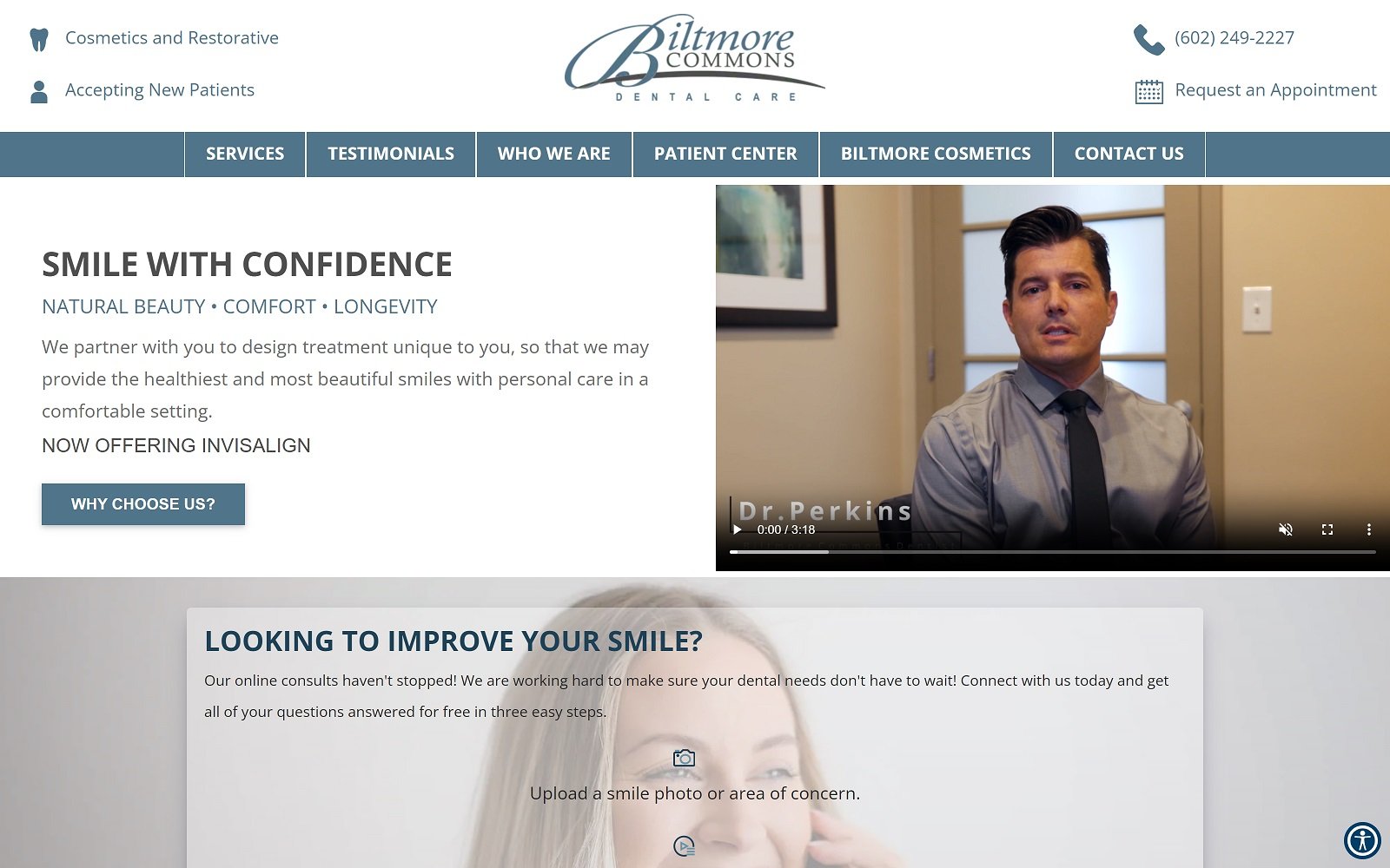 Biltmorecommonsdental. Com-screenshot