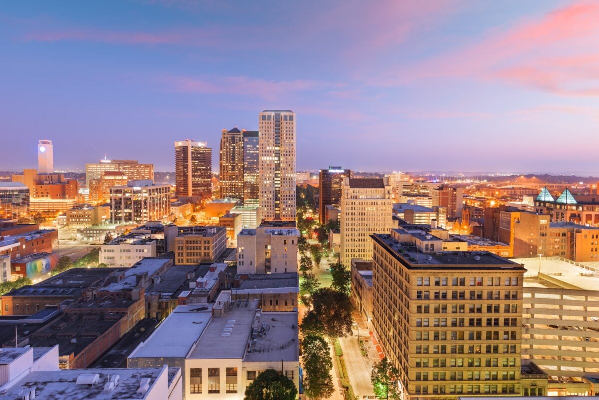 Birmingham, Alabama, USA Skyline