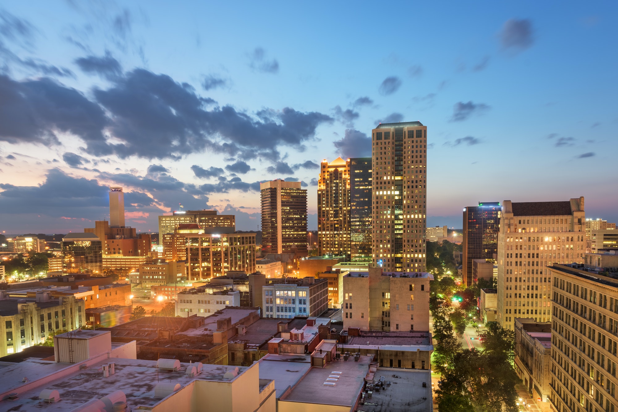 Birmingham, Alabama, USA Skyline