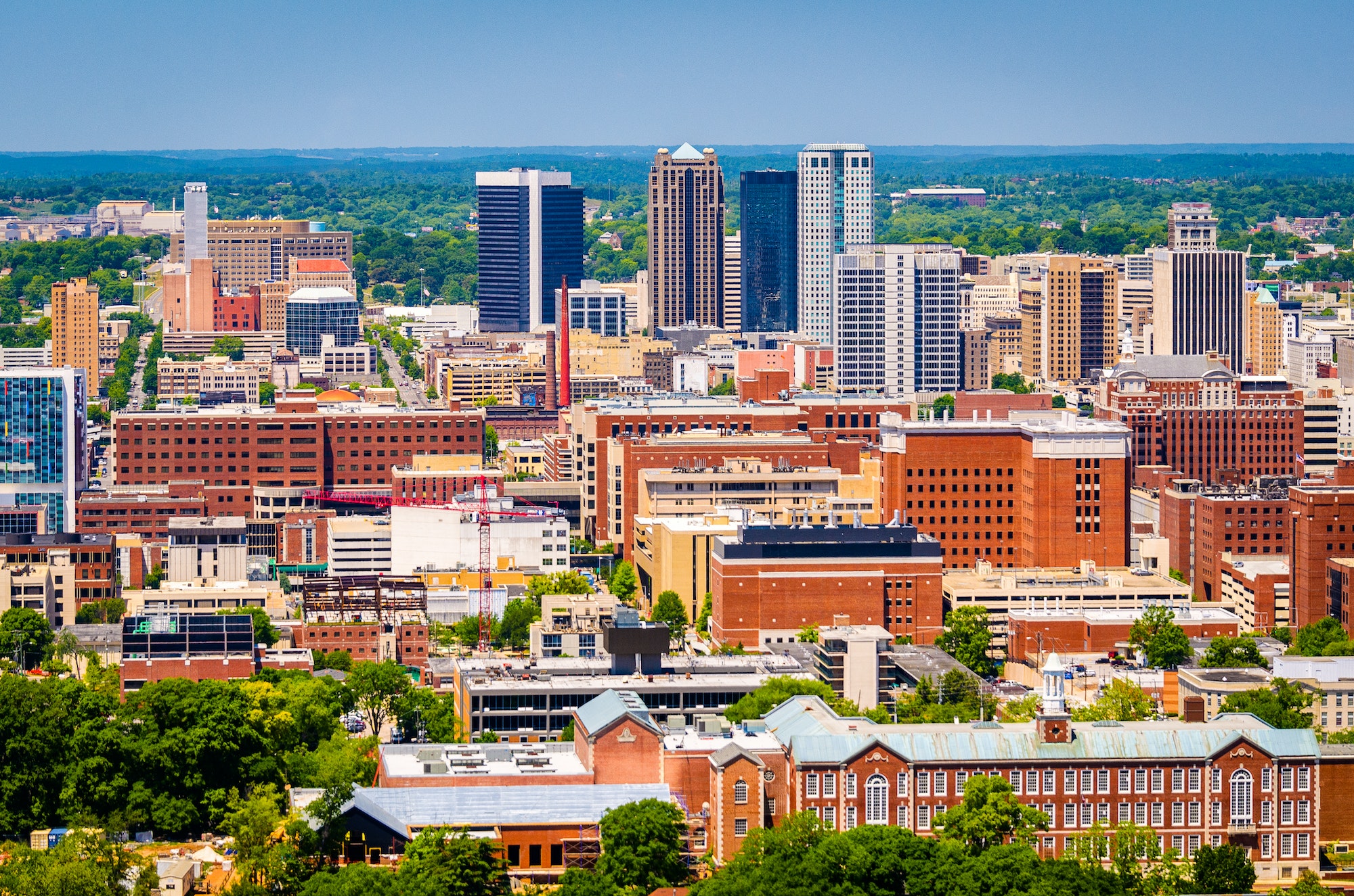 Birmingham, Alabama, USA Skyline