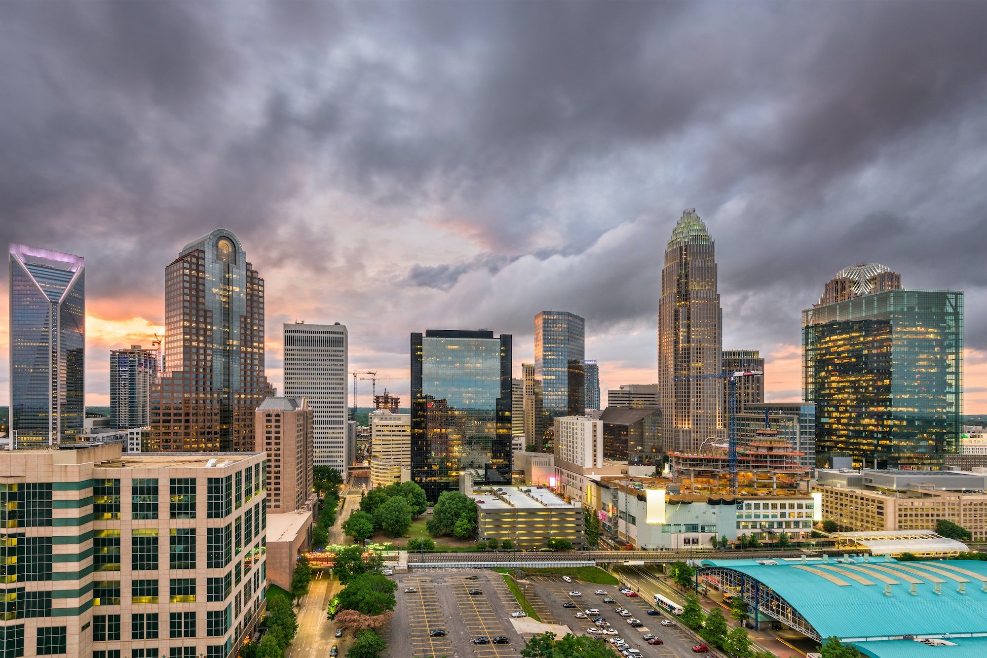 Charlotte, North Carolina Cityscape