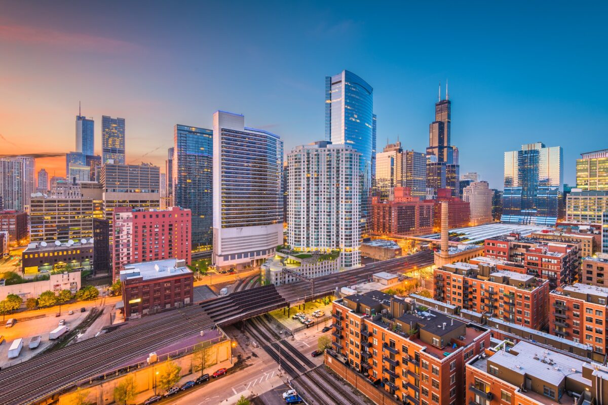 Chicago, Illinois, USA Cityscape