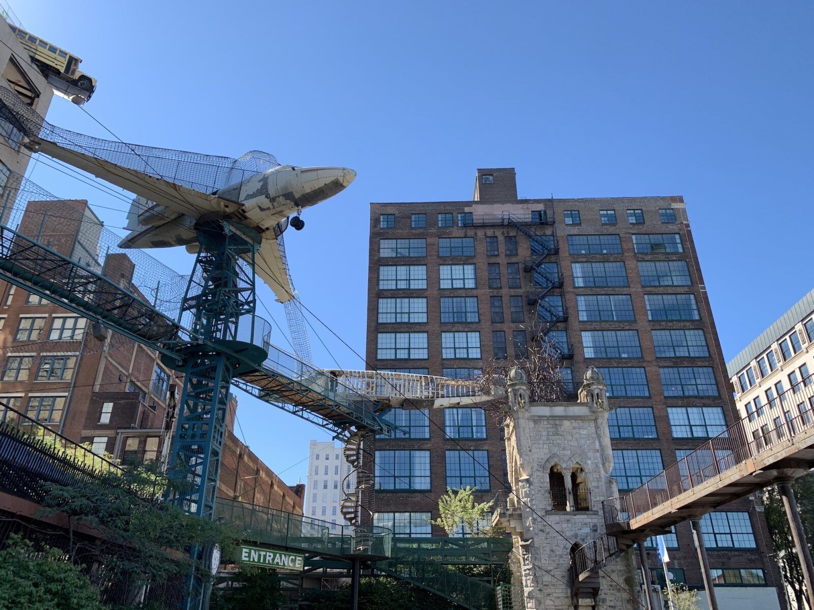 City museum in downtown St. Louis