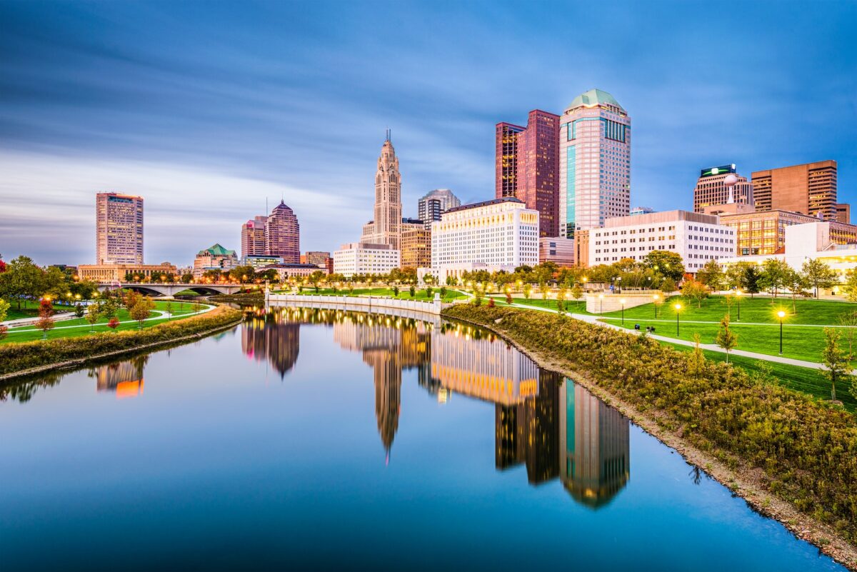 Columbus, Ohio, USA Skyline