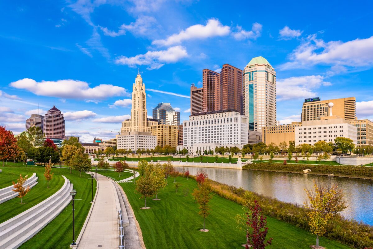 Columbus, Ohio, USA Skyline